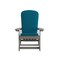 Merrick Lane Atlantic All-Weather Polyresin Adirondack Rocking Chair with Vertical Slats and Weather Resistant Cushions